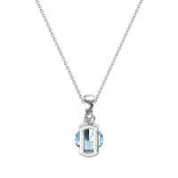 Modern Solitaire Necklace