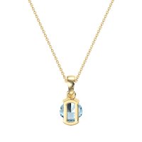 Modern Solitaire Necklace