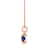 Modern Solitaire Necklace