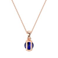 Modern Solitaire Necklace