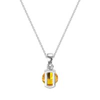 Modern Solitaire Necklace