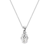 Modern Solitaire Necklace