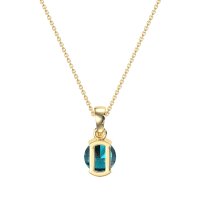 Modern Solitaire Necklace