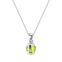 Modern Solitaire Necklace