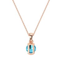 Modern Solitaire Necklace