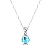 Modern Solitaire Necklace