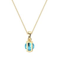 Modern Solitaire Necklace