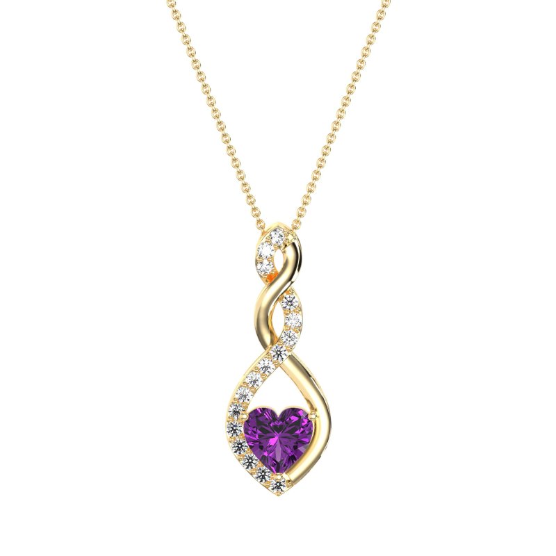 Heart Shape Modern Necklace