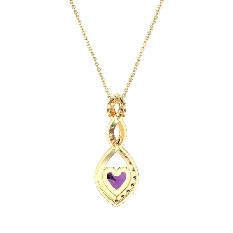 Heart Shape Modern Necklace
