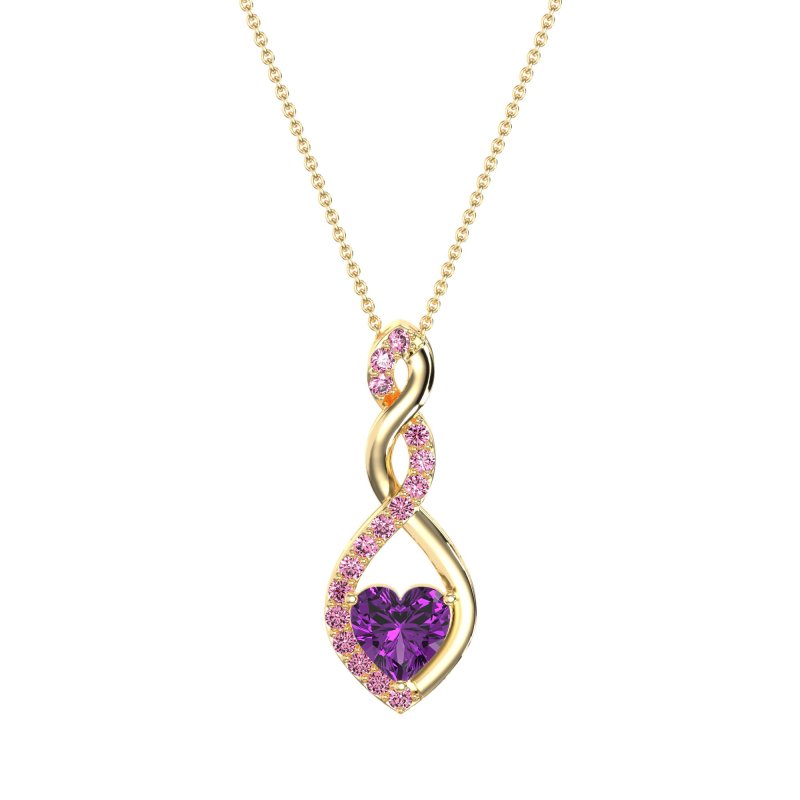 Heart Shape Modern Necklace