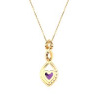 Heart Shape Modern Necklace