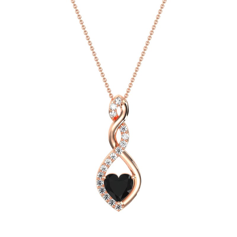 Heart Shape Modern Necklace