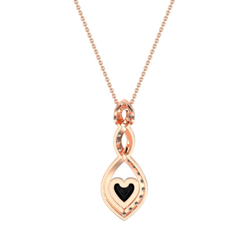 Heart Shape Modern Necklace