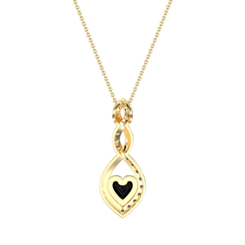 Heart Shape Modern Necklace