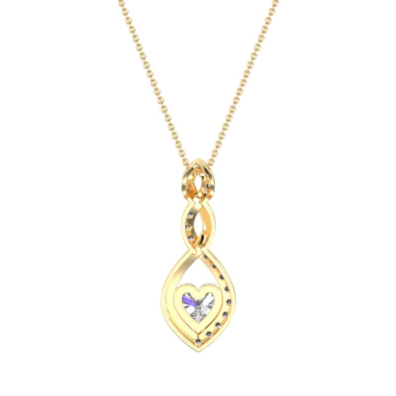Heart Shape Modern Necklace