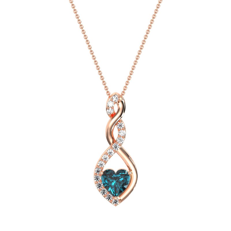 Heart Shape Modern Necklace