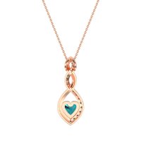 Heart Shape Modern Necklace