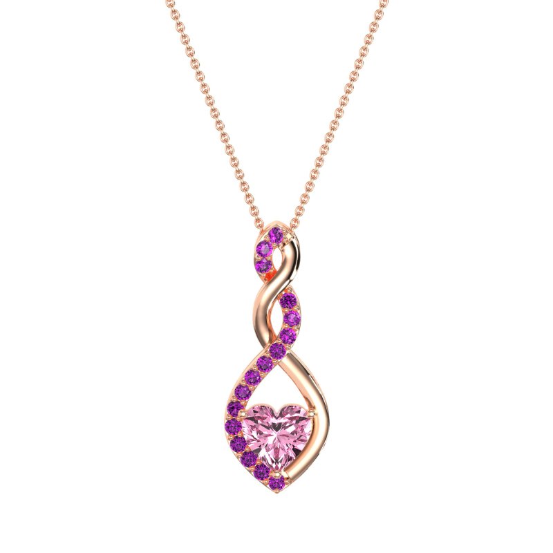 Heart Shape Modern Necklace