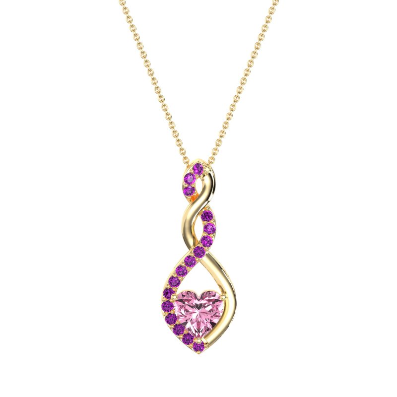 Heart Shape Modern Necklace