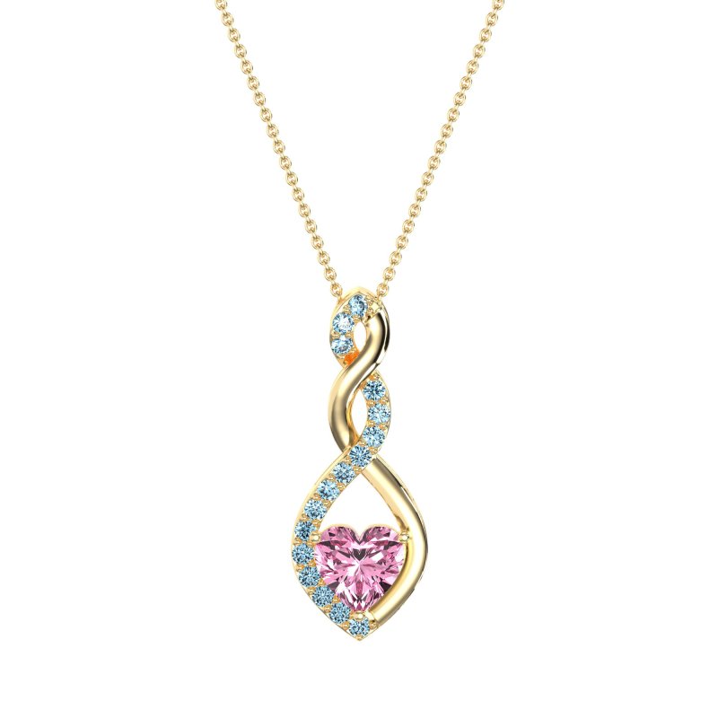 Heart Shape Modern Necklace
