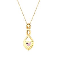Heart Shape Modern Necklace