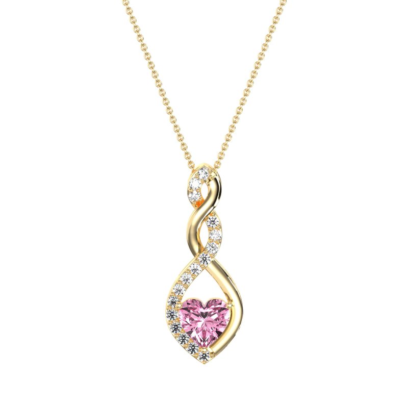 Heart Shape Modern Necklace