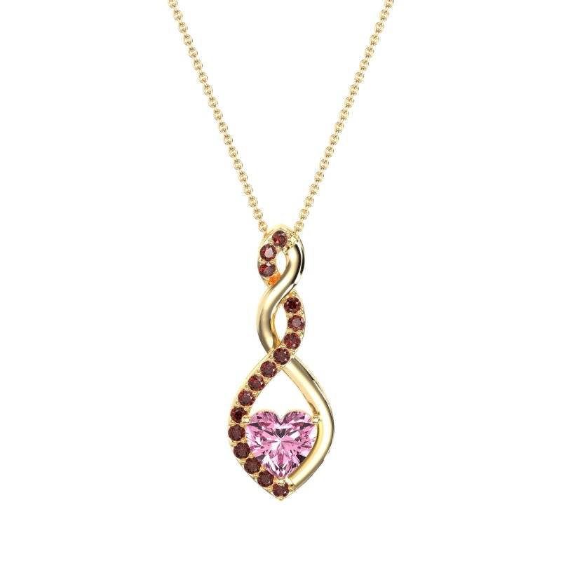 Heart Shape Modern Necklace