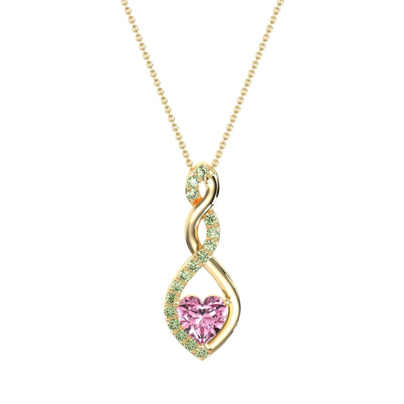 Heart Shape Modern Necklace
