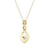 Heart Shape Modern Necklace