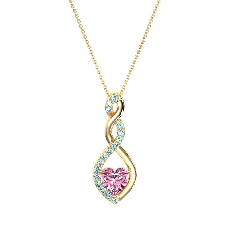 Heart Shape Modern Necklace