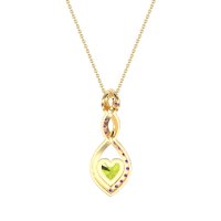 Heart Shape Modern Necklace