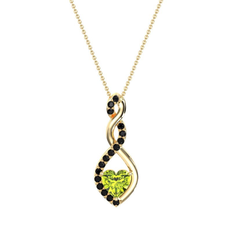 Heart Shape Modern Necklace