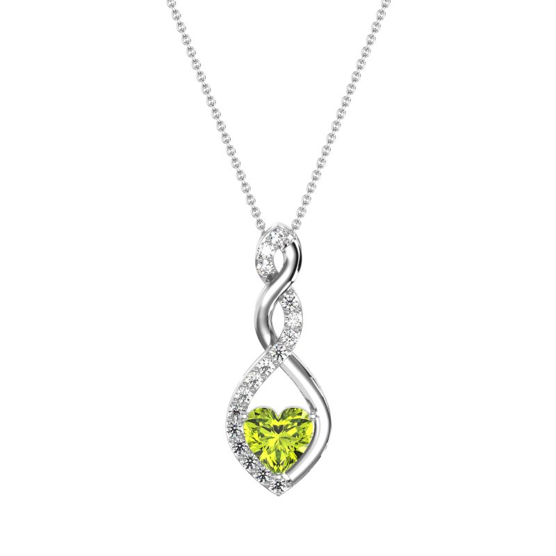 Heart Shape Modern Necklace