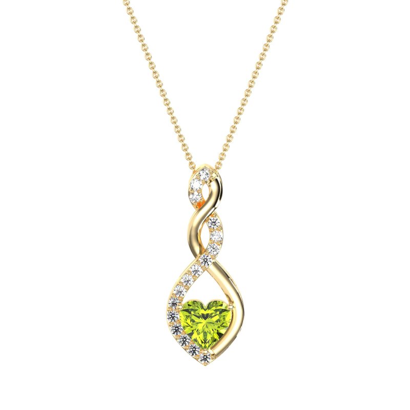 Heart Shape Modern Necklace