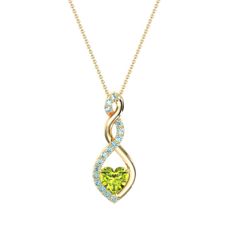 Heart Shape Modern Necklace