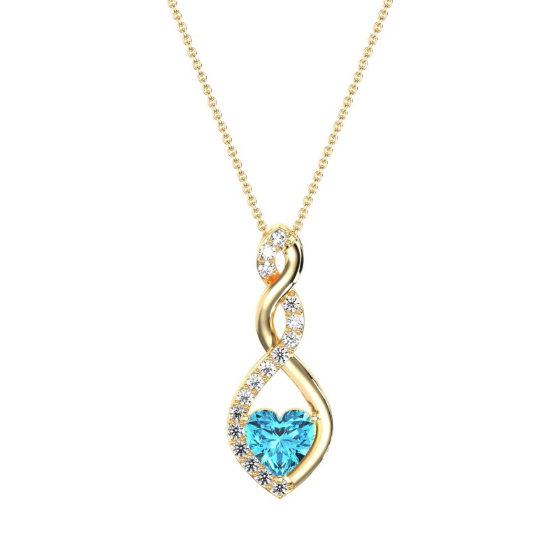 Heart Shape Modern Necklace