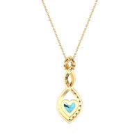 Heart Shape Modern Necklace