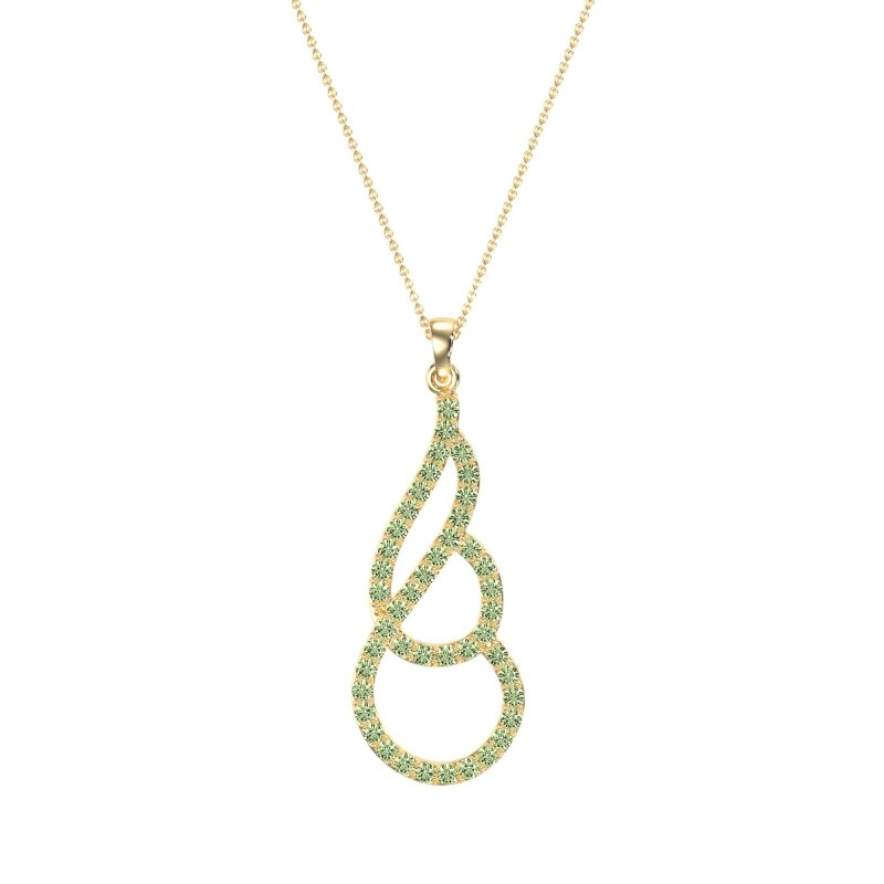 Fashion Swirl Necklace