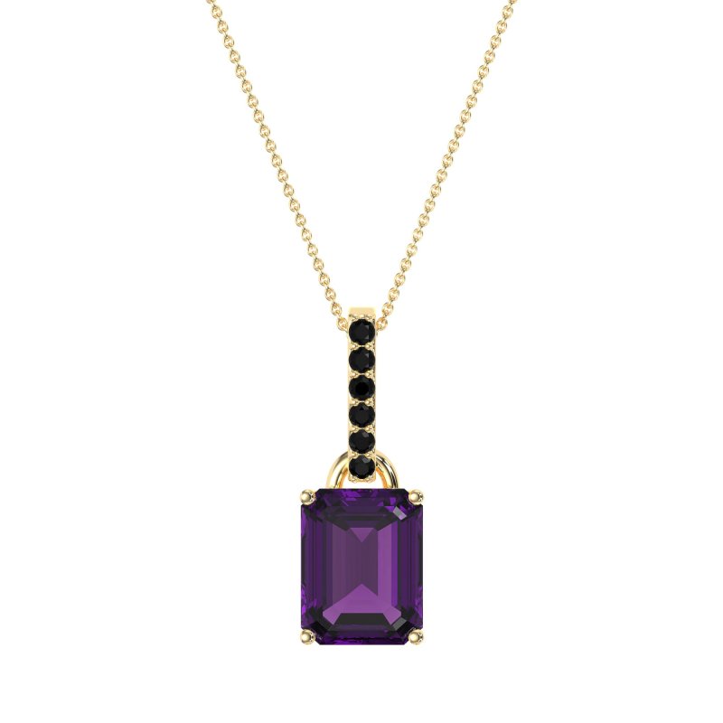Classic Emerald Cut Necklace