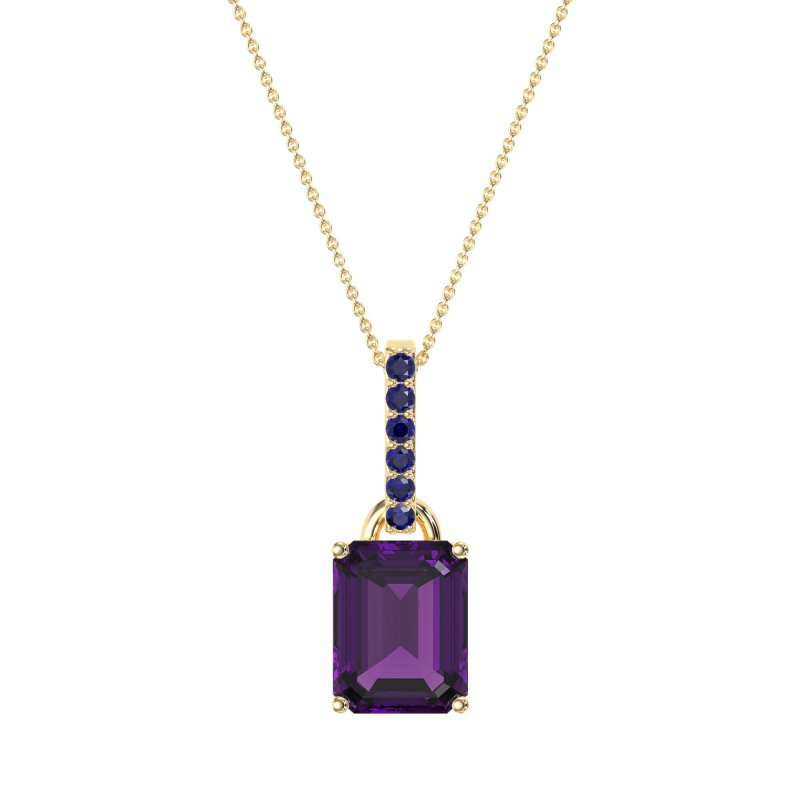 Classic Emerald Cut Necklace