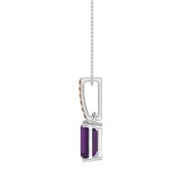 Classic Emerald Cut Necklace