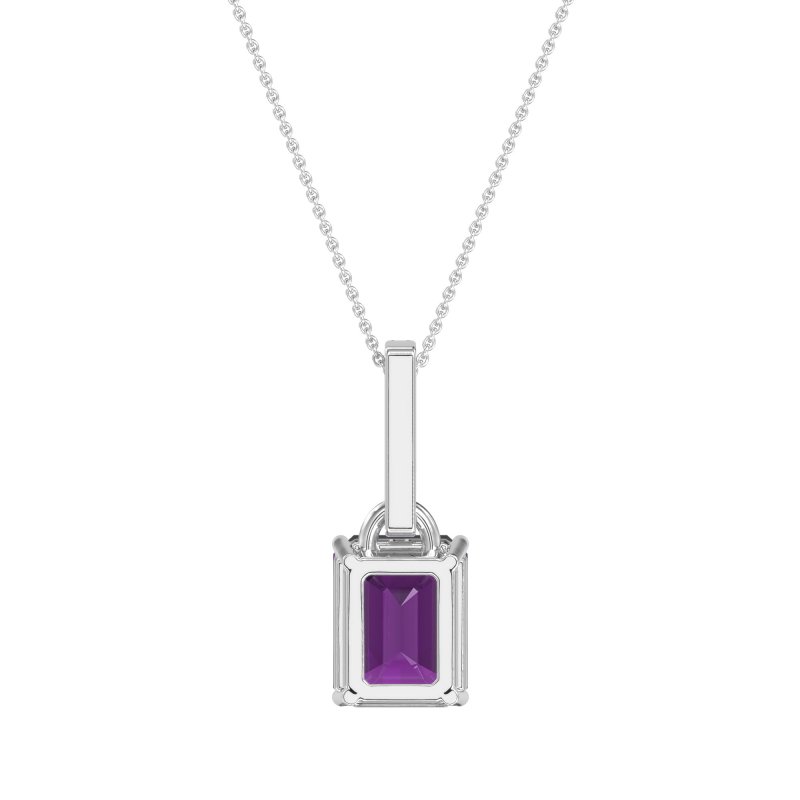 Classic Emerald Cut Necklace