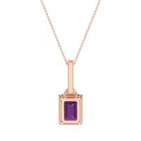 Classic Emerald Cut Necklace