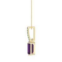 Classic Emerald Cut Necklace