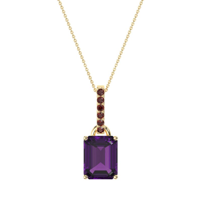 Classic Emerald Cut Necklace