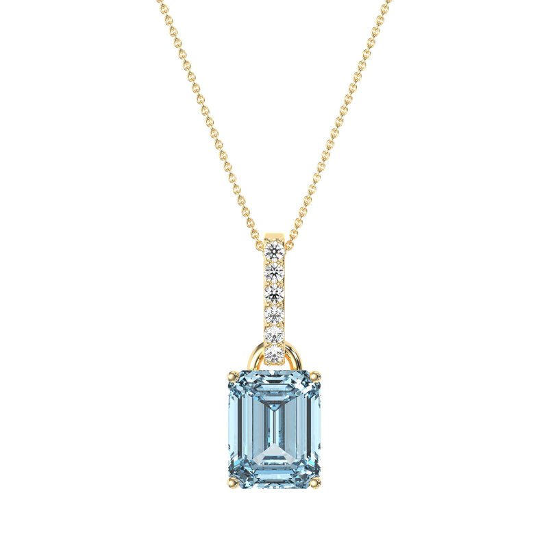Classic Emerald Cut Necklace