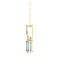 Classic Emerald Cut Necklace