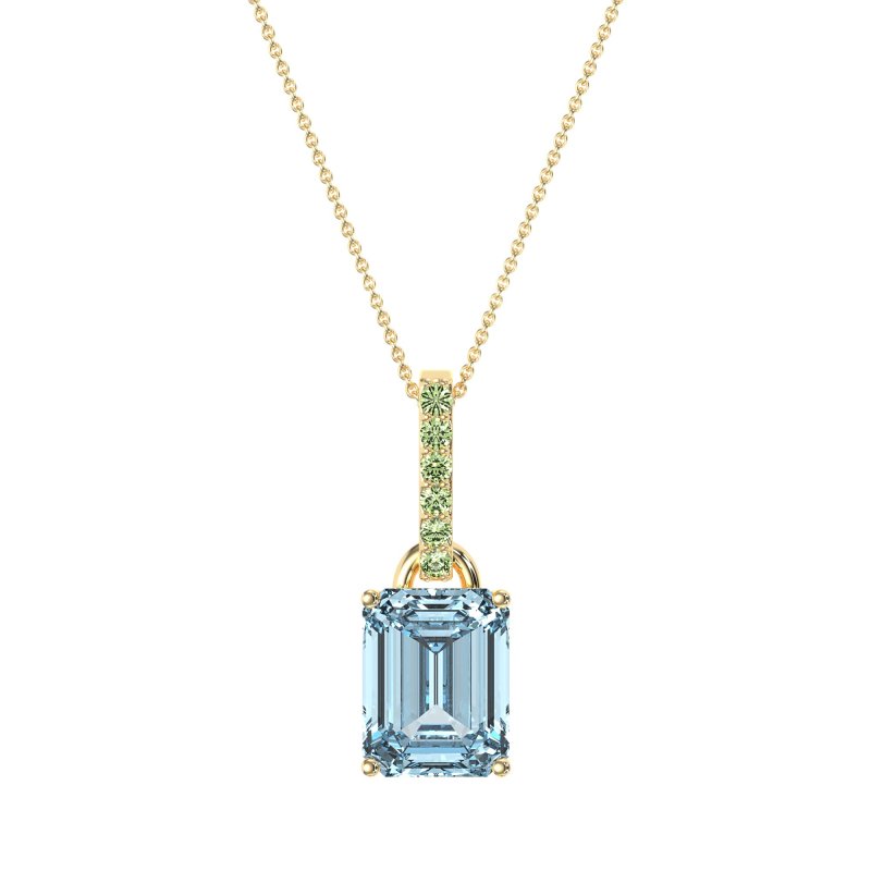 Classic Emerald Cut Necklace