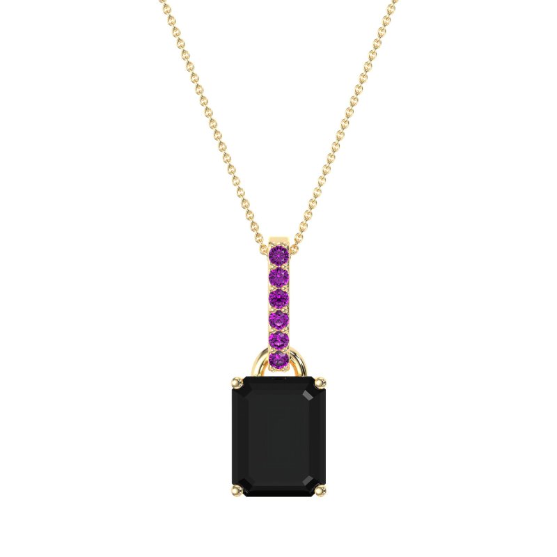 Classic Emerald Cut Necklace