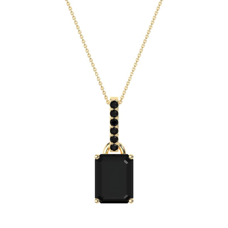 Classic Emerald Cut Necklace